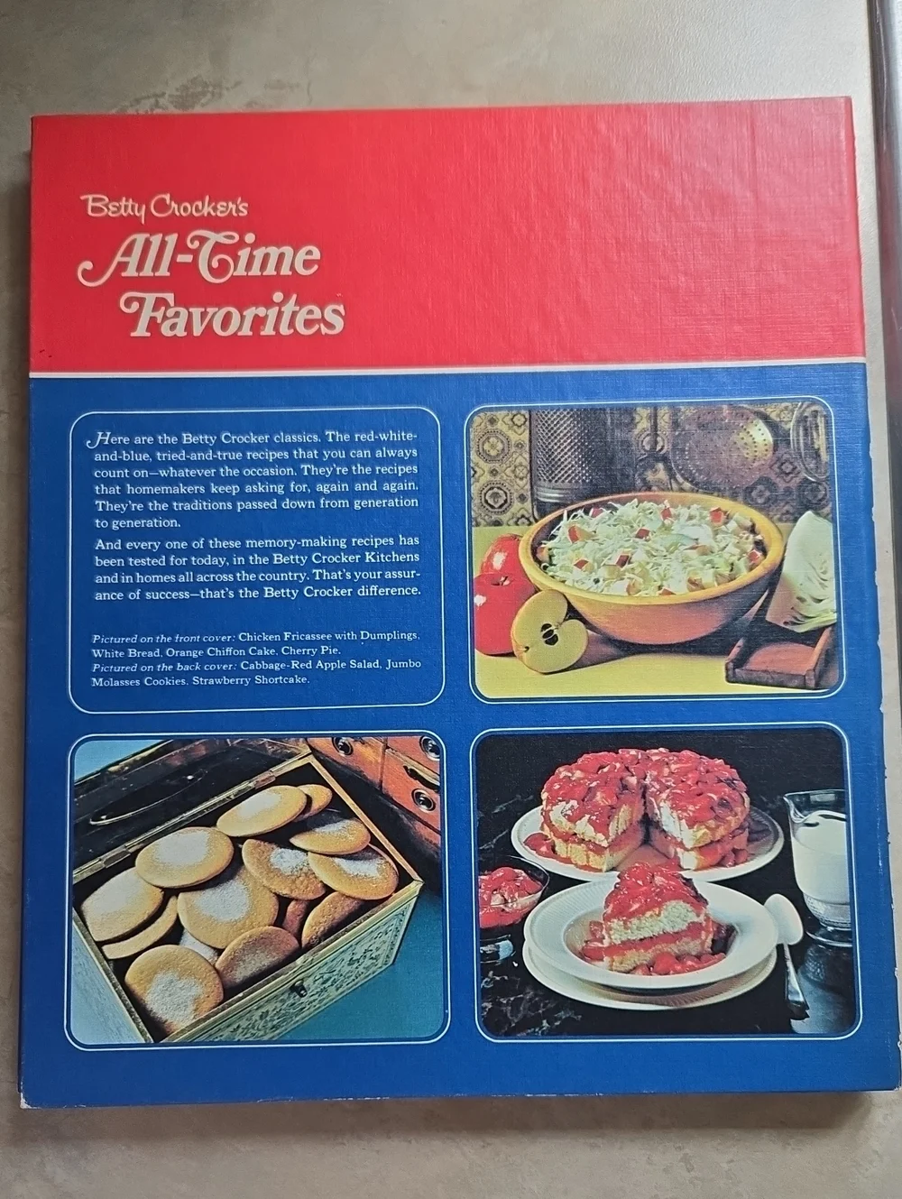 👩‍🍳 Vintage Betty Crocker's All-Time Favorites Cookbook Hard Cover 1971 👩‍🍳
